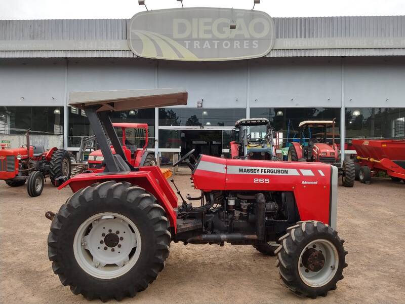 TRATOR MASSEY FERGUSON 265 - FRUTEIRO - 4X4 -  - "VENDIDO" 